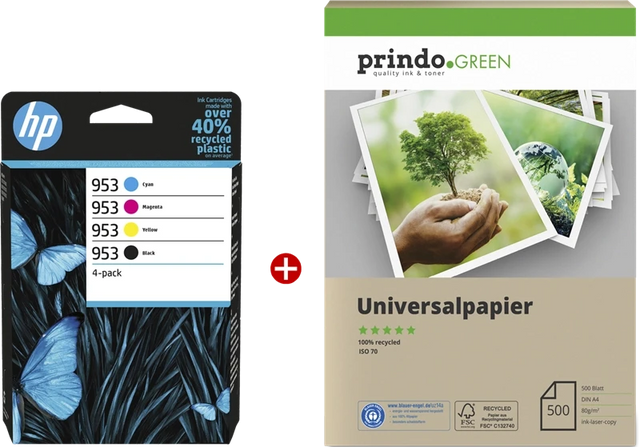 HP Value Pack (HP 953 + Universalpapier)