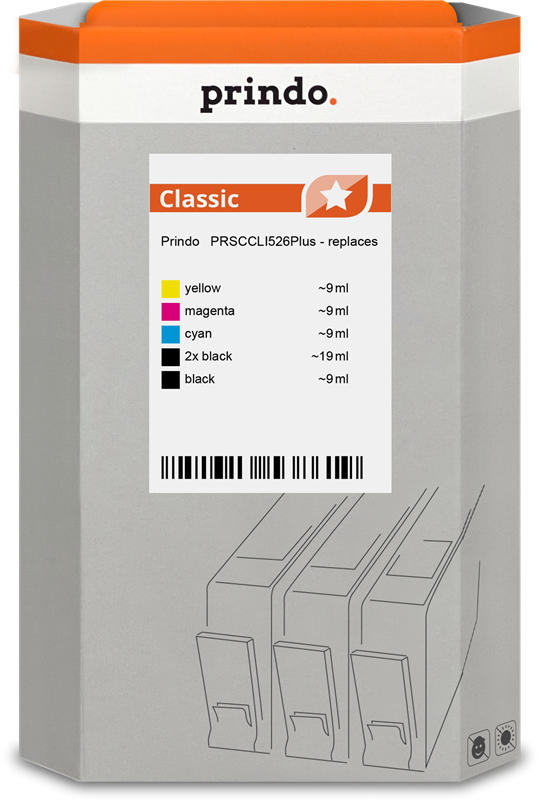 prindo-classic-multipack-schwarz-cyan-magenta-gelb
