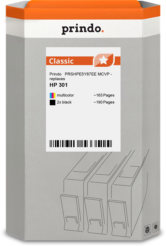 Prindo Classic Multipack Schwarz / Schwarz / mehrere Farben (PRSHPE5Y87EE MCVP)